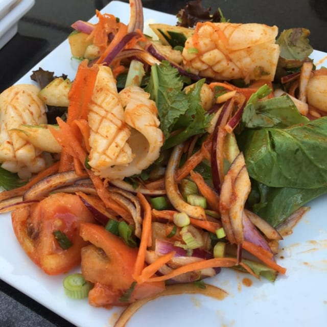 Yum Seafood Salad.