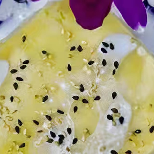 Thai Custard Sticky Rice.